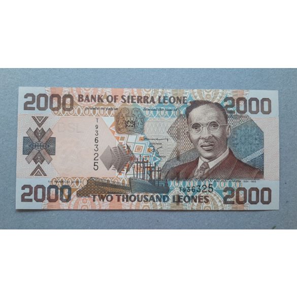 Sierra Leone 2000 Leones 2003 UNC