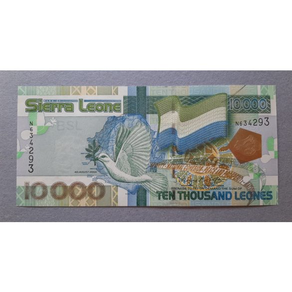 Sierra Leone 10000 Leones 2004 UNC