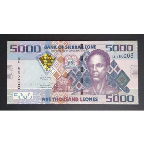 Sierra Leone 5000 Leones 2013 UNC 