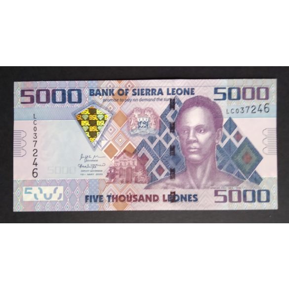 Sierra Leone 5000 Leones 2020 UNC 