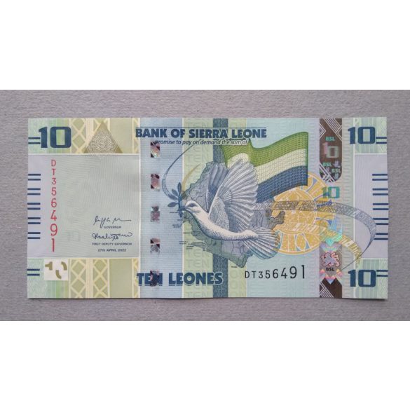 Sierra Leone 10 Leones 2022 UNC