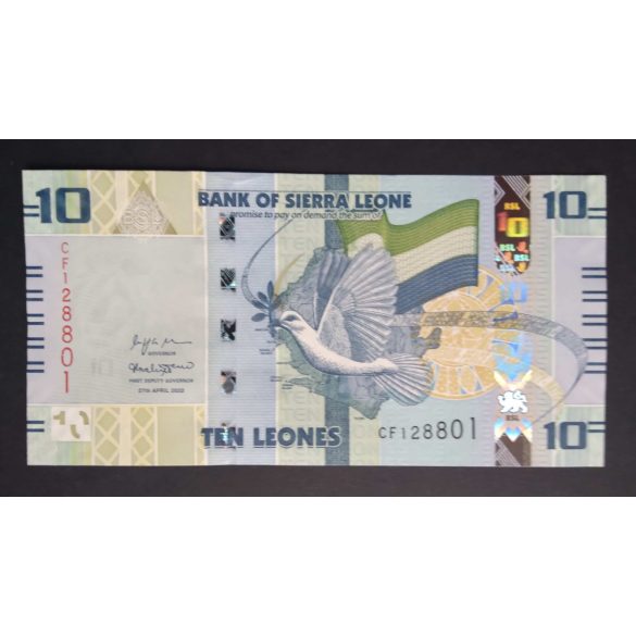 Sierra Leone 10 Leones 2022 UNC 