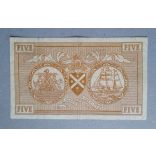 Scotland 5 Pounds Sterling 1961 F