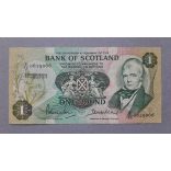 Scotland 1 Pound 1971 F