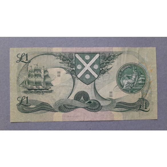 Scotland 1 Pound 1971 F