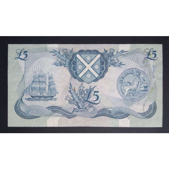 Scotland 5 Pounds 1987 F