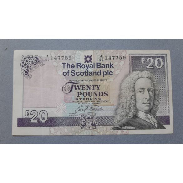 Scotland 20 Pounds 1993 F