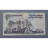 Scotland 20 Pounds 1993 F