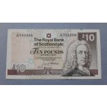 Scotland 10 Pounds 1994 VF