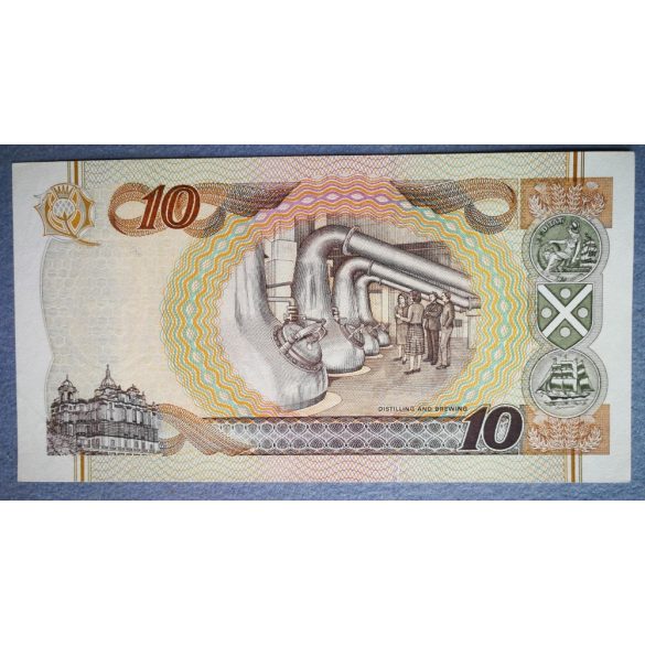 Scotland 10 Pounds XF+ 1998
