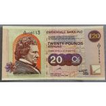 Scotland 20 Pounds 1999 VF+ P229