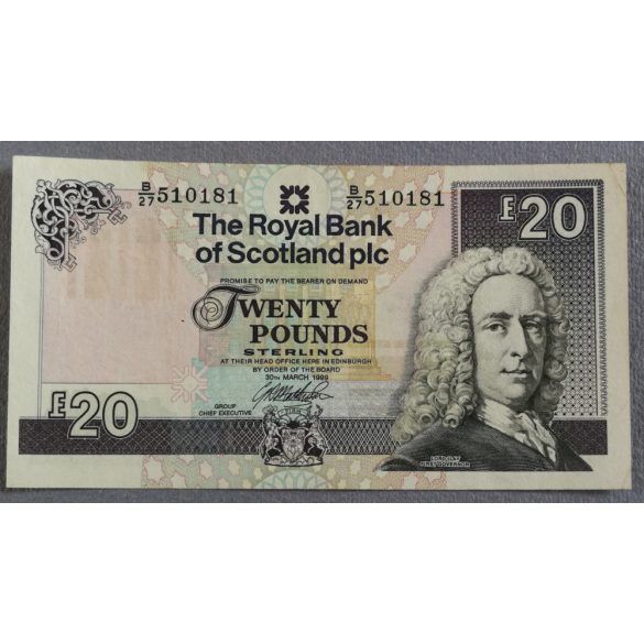 Scotland 20 Pounds 1999 XF- P354