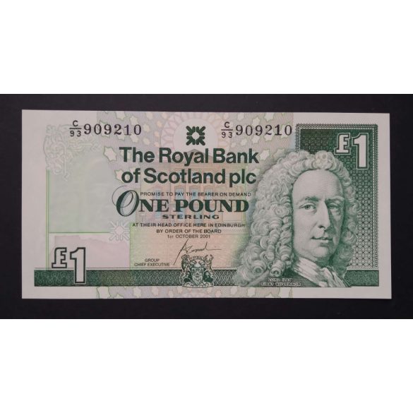 Skócia 1 Pound Sterling 2001 UNC 