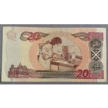 Scotland 20 Pounds 2001 VF+