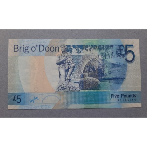 Scotland 5 Pounds 2007 UNC