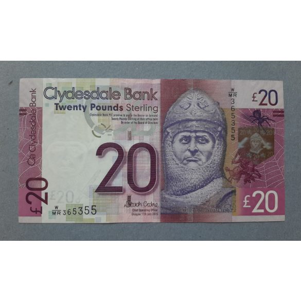 Scotland 20 Pounds 2015 XF