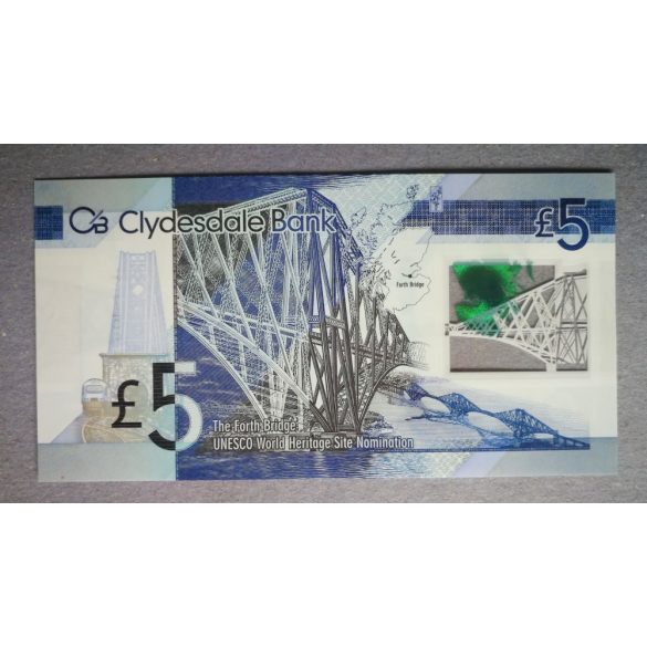Scotland 5 Pounds 2015 UNC