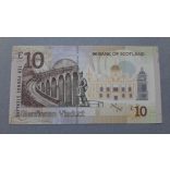 Scotland 10 Pounds 2016 UNC
