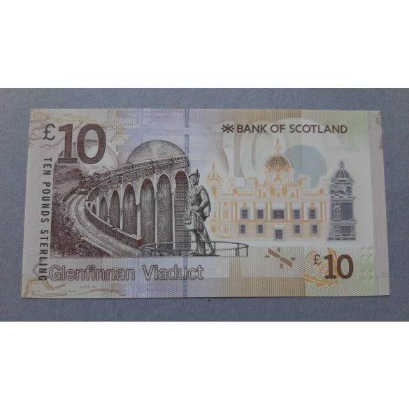 Scotland 10 Pounds 2016 UNC