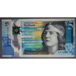 Scotland 5 Pounds UNC 2016