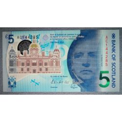 Scotland 5 Pounds UNC 2016