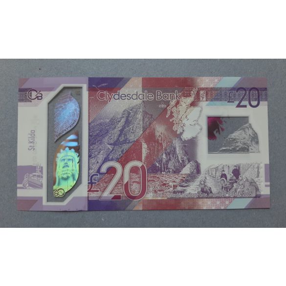 Scotland CB 20 Pounds 2019 UNC