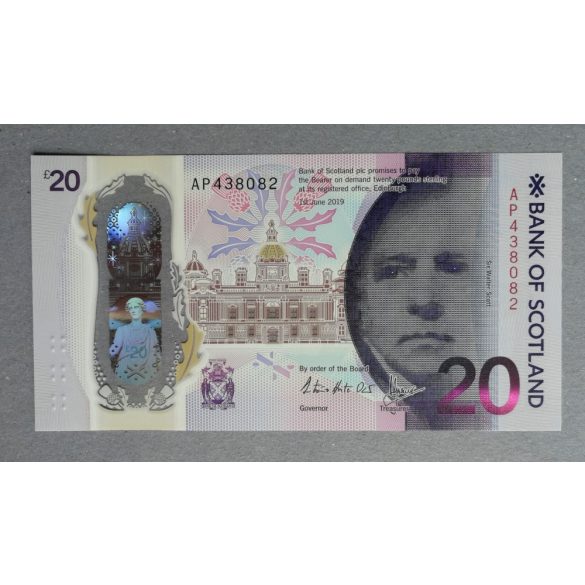 Scotland 20 Pounds 2019 UNC