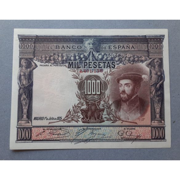 Spanyolország 1000 Pesetas 1925 XF-