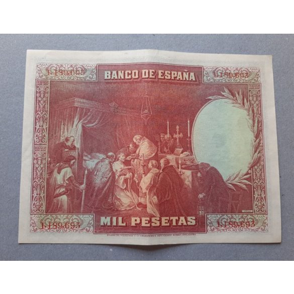 Spain 1000 Pesetas 1928 XF
