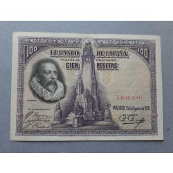 Spanyolország 100 Pesetas 1928 XF