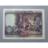 Spain 500 Pesetas 1928 XF-