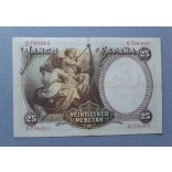 Spain 25 Pesetas 1931 VF