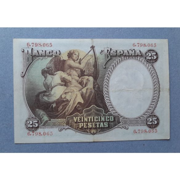 Spain 25 Pesetas 1931 VF