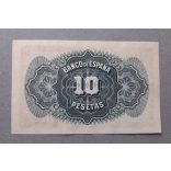 Spain 10 Pesetas 1935 XF+