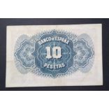 Spain 10 Pesetas 1935 VF