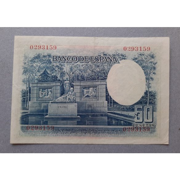 Spain 50 Pesetas 1935 XF