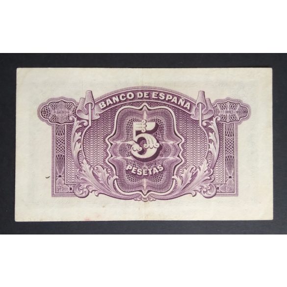 Spain 5 Pesetas 1935 XF-