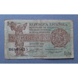 Spanyolország 1 Peseta 1937 F