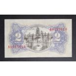 Spain 2 Pesetas 1938 Unc