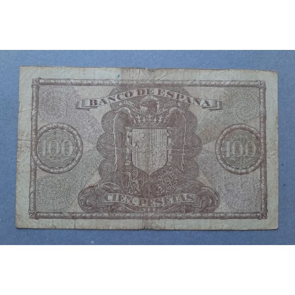Spain 100 Pesetas 1940 F-