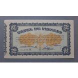 Spanyolország polgárháború 5 Pesetas 1940 XF