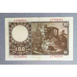 Spain 100 Pesetas 1948 VF+