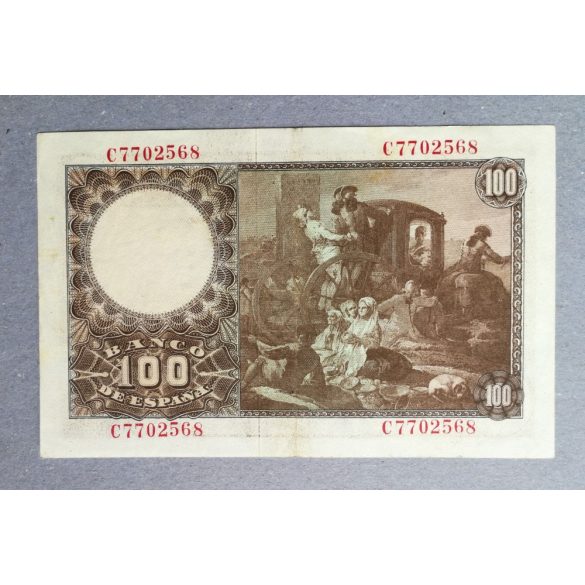 Spain 100 Pesetas 1948 VF+