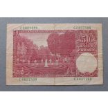 Spain 50 Pesetas 1951 F+