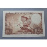 Spain 100 Pesetas 1965 XF+