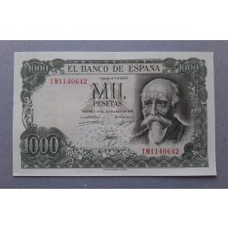 Spanyolország 1000 Pesetas 1971 XF+