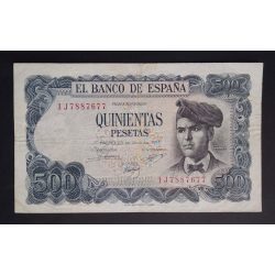 Spain 500 Pesetas 1971 F