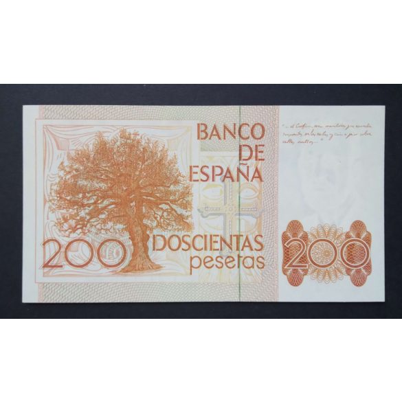 Spain 200 Pesetas 1980 Unc