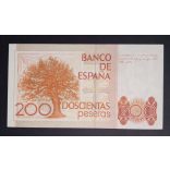 Spain 200 Pesetas 1980 Unc-