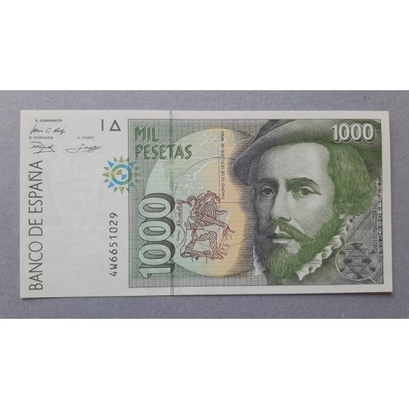 Spanyolország 1000 Pesetas 1992 UNC